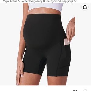 maternity bike shorts 5”